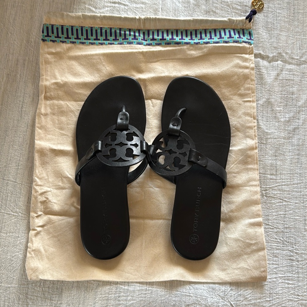 Women’s Tory Burch Miller sandals size 8